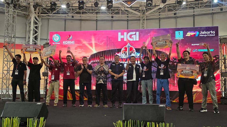 HGI Jakarta Domino Tournament 2026 Resmi Berakhir, Ahmad Dartian dan Andi Kaharuddin Jadi Juara