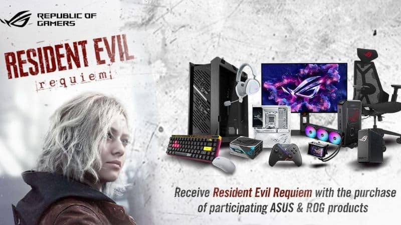 ASUS ROG Kolaborasi dengan Capcom, Bagi Resident Evil Requiem Gratis!