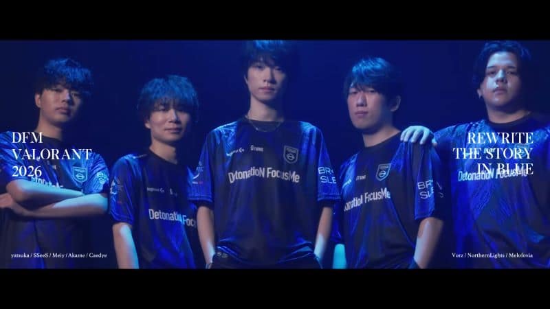 Rombak Total Jelang VCT 2026, DetonatioN FocusMe Perkenalkan Roster Baru VALORANT