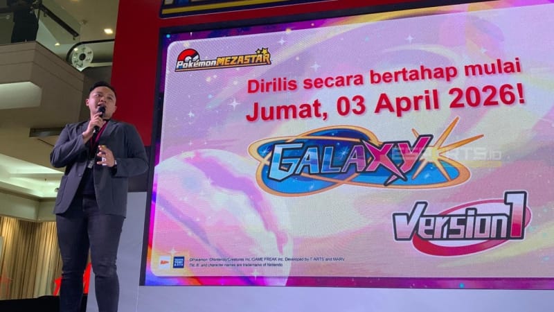 Pokémon MEZASTAR Galaxy Versi 1 Resmi Hadir di Indonesia, Bawa Fitur Gigantamax