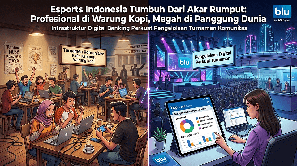 Dari WCG hingga Warkop: Bagaimana Turnamen Komunitas Menjadi Fondasi Masa Depan Esports Indonesia
